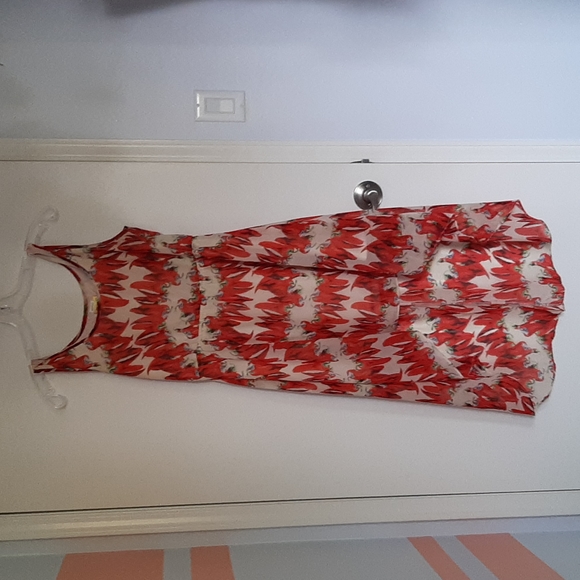 High low chili pepper dress - Picture 3 of 3